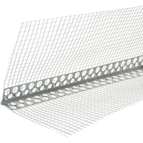 Coin en aluminium avec treillis 70 x 70 cm - 300 cm - 25 pièces - G-NA 300+SIA