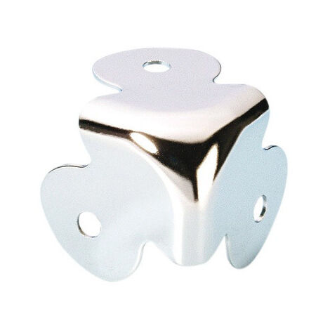 Coin plat 3 pieds chrome 4050-ad