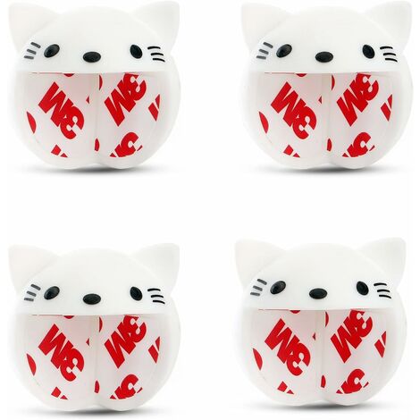 Coin table protection bebe Silicone Animal Protege Table Coin Adhésif Table Silicone Animal Mignon Coin Table Protection anticollision pour coins meuble maintien épais ferme sécurité enfant 4 pièces b