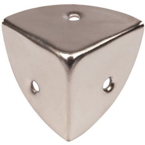 coin valise acier nickele 30mm