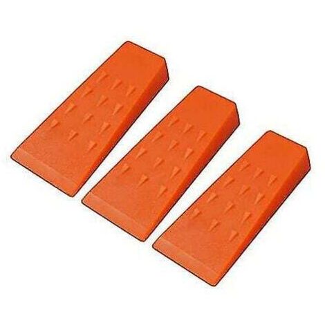 Coins, coins d'abattage forestier 140 mm en plastique ABS（3 pièces）