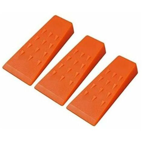 Coins, coins d'abattage forestier 140 mm en plastique ABS（3 pièces）