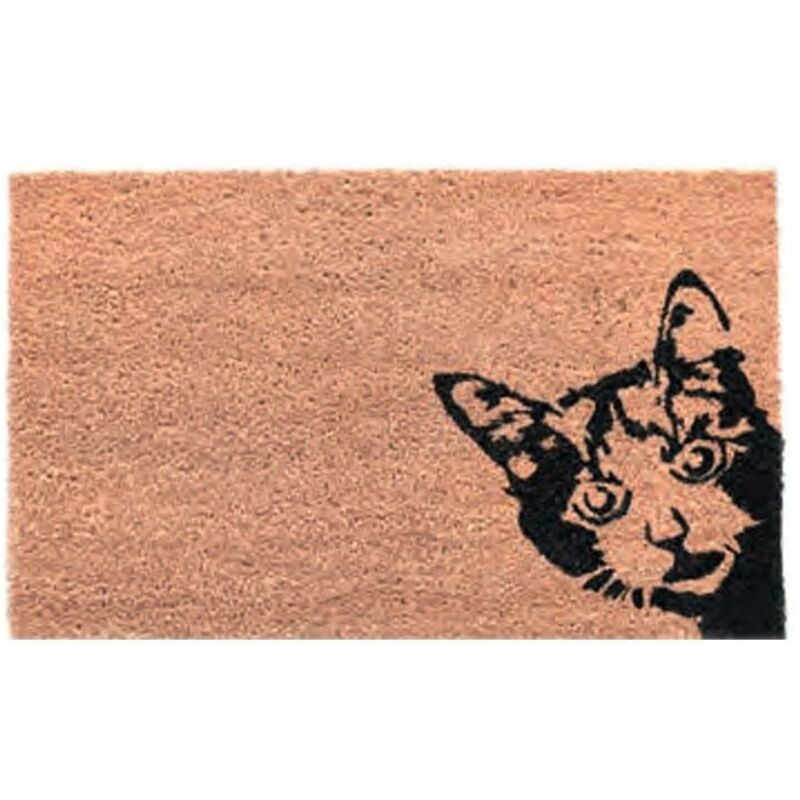 Best For Boots - Cat - Coir Doormat - (RB228)