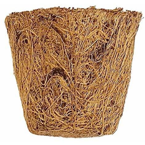 Coir Pots - Pack of 20 - Fibre/Latex - H5 cm