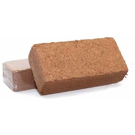 Coir Potting Mix 650g Bricks - Coco Coir - L20 x W10 x H6 cm