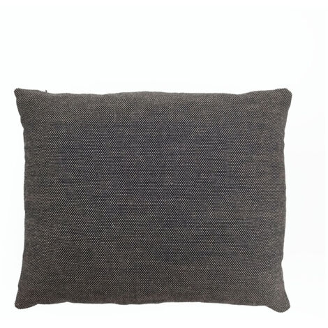 Cojin 50X40 Tela Negro/Natural