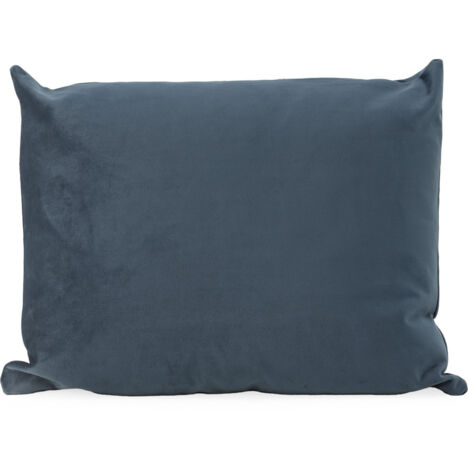 Cojin 50X40 Terciopelo Azul