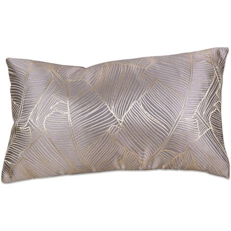 Cojín Alexandra House Living Beige Gris 50 x 30 cm