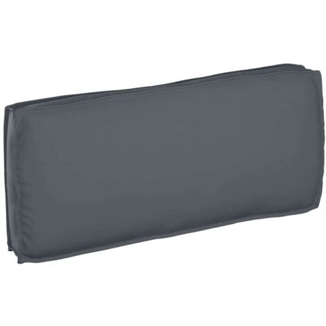 Cojín Antracita 120 x 50 x 12 cm Tela Oxford vidaXL