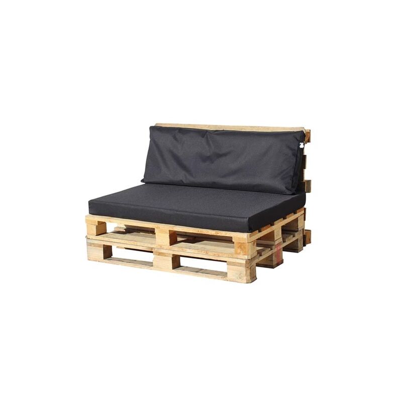 

Cojin Asiento Para Palet Negro 120x80x10cm