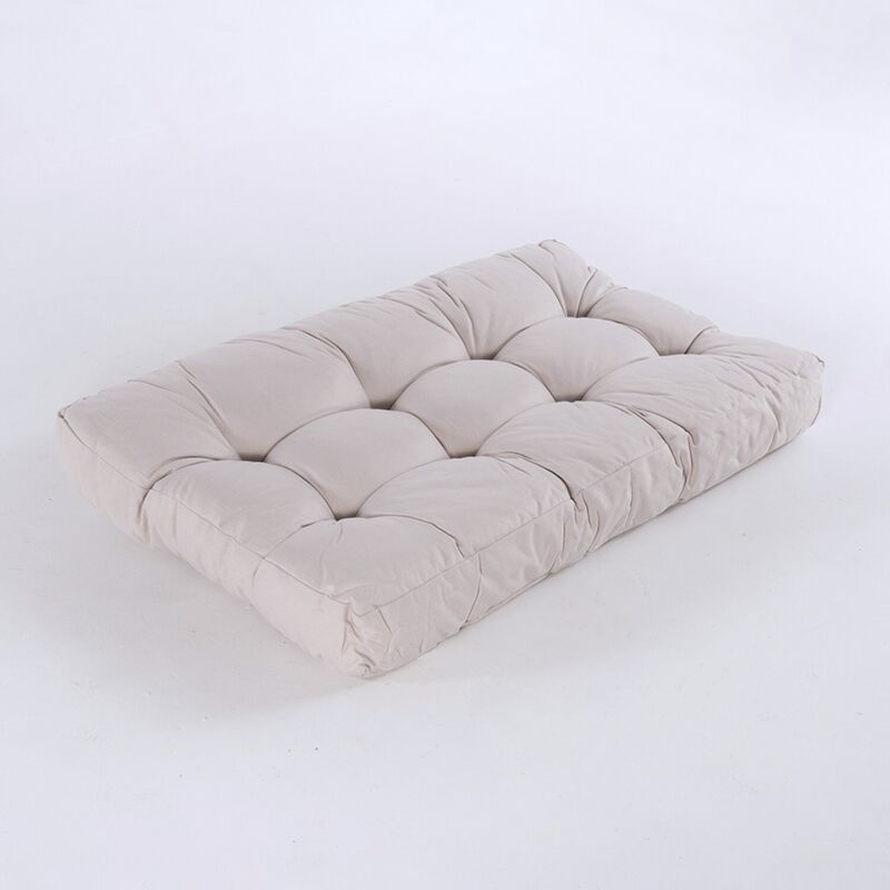 

Cojín asiento para palet Tamaño: 80x120x16 cm, Olefin color crudo Repelente al agua