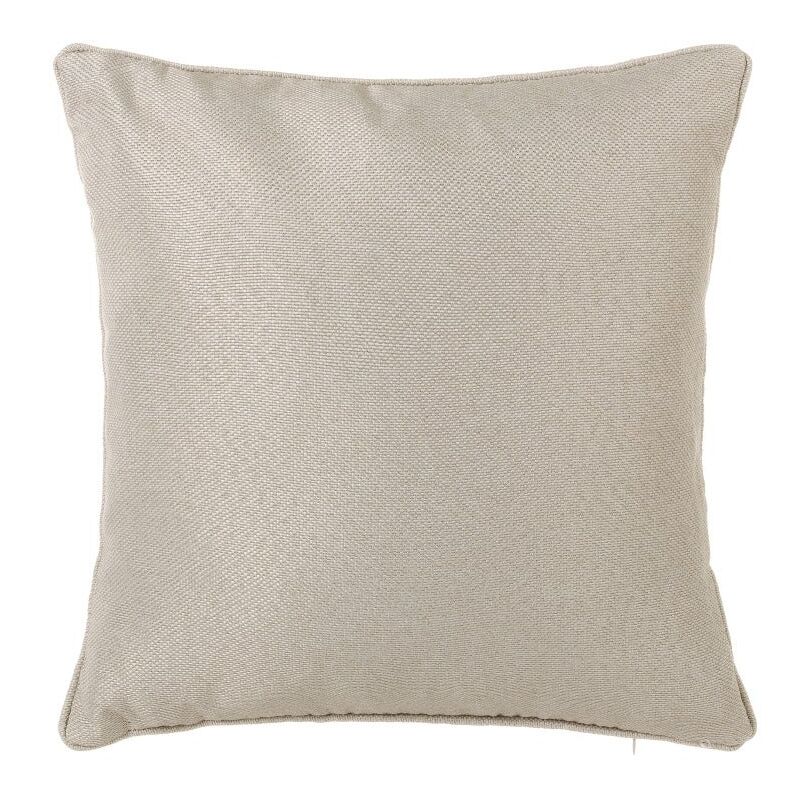 

Cojín beige clásico de microfibra de 45x45 cm
