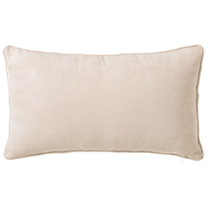 

Cojín beige moderno de microfibra de 50x30 cm. Compra mínima 2 unid