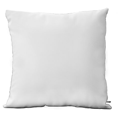 Cojín blanco para cama balinesa FORMENTERA by Newgarden. Medidas 50x50 cm