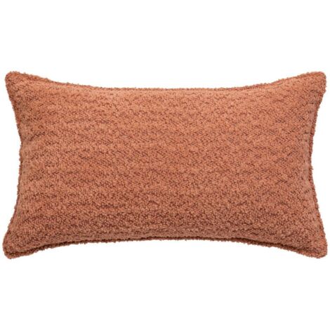 Cojín bouclette terracota Soana 30x50cm - Atmosphera créateur d'intérieur