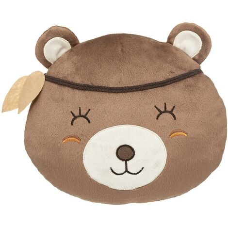 COJÍN CABEZA DE OSO INFANTI30 x 10 x 27cm