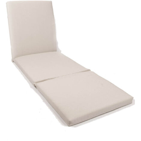 COJIN CAMA DESENFUNDABLE BEIGE 185X55X6 CM