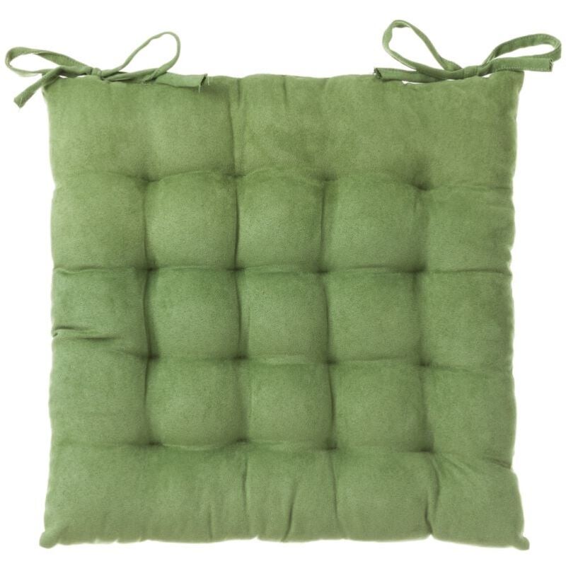 

Lolahome - Cojín capitoné verde moderno de microfibra de 40x40 cm. Compra mínima 2 unid