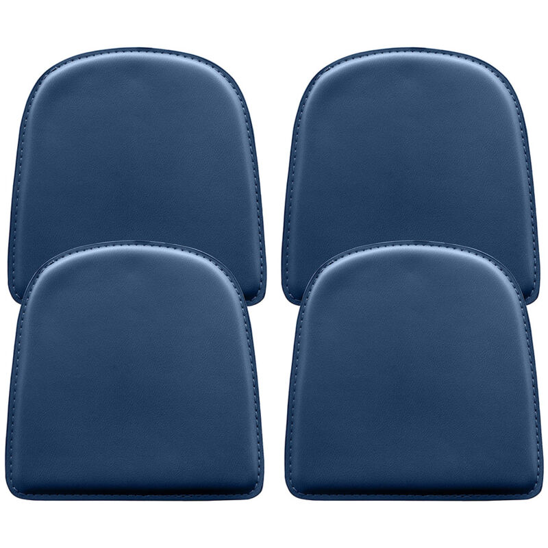 

Privatefloor - Cojín con imanes para silla Stylix - Pack de 4 Azul Cuero de imitación