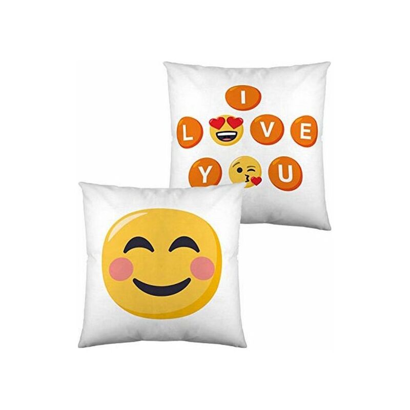 

Cojín con Relleno Emoji I Love You (40 x 40 cm)