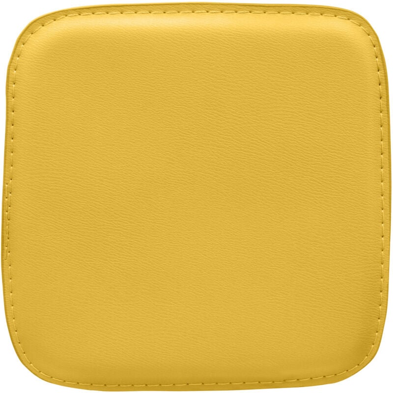

Privatefloor - Cojín Cuadrado con imanes para taburete Stylix Amarillo