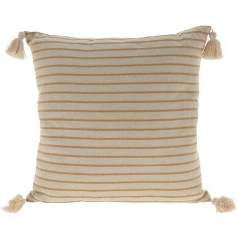 Cojin de algodon non 45 x 45 cm natural