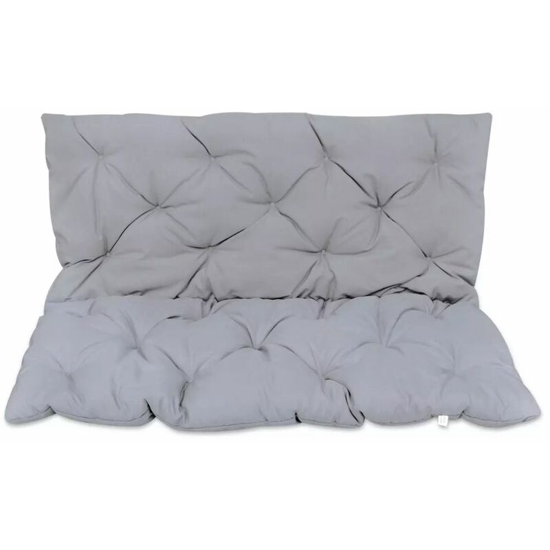 

Cojín de balancín para jardín 120 cm gris