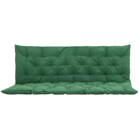 Cojín de balancín para jardín, 150 cm, Verde