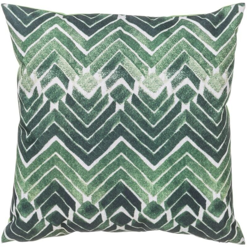 

Lolahome - Cojín de exterior Deep Nature verde moderno de poliéster de45x45 cm