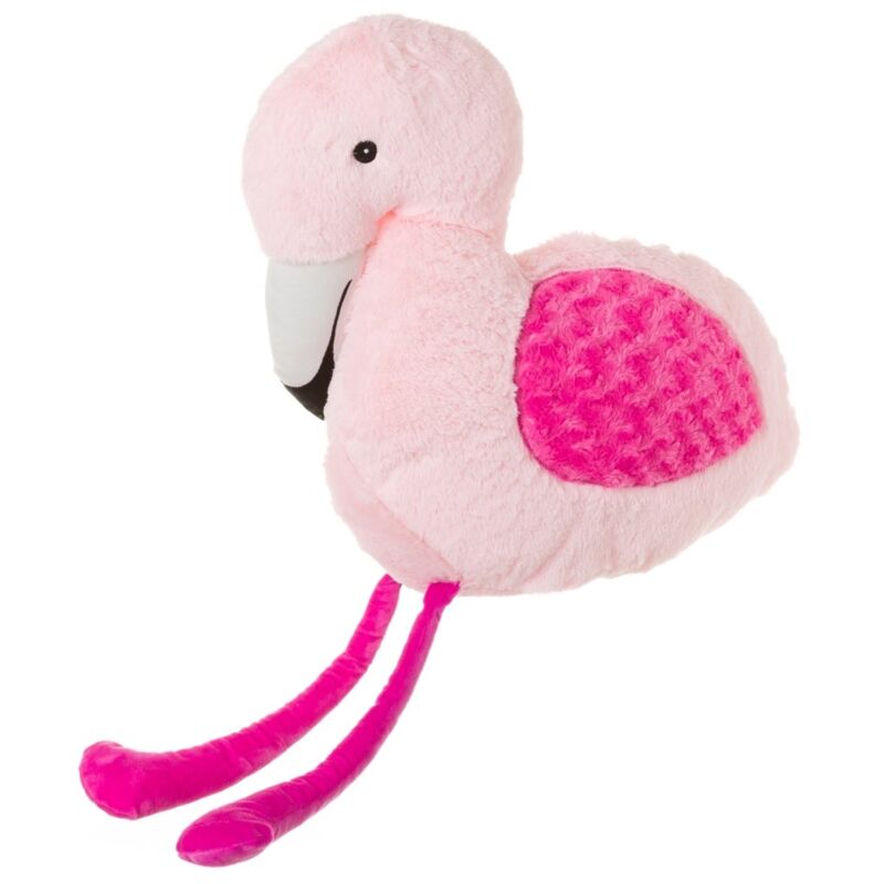 

Lolahome - Cojín de flamenco infantil rosa de poliéster de 47 cm