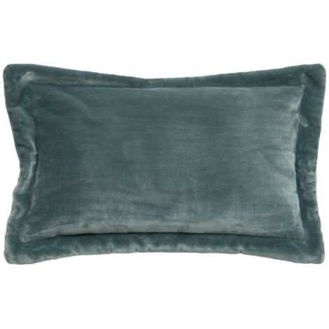 Cojín de franela Cuddly Blue 30x50cm - Atmosphera créateur d'intérieur