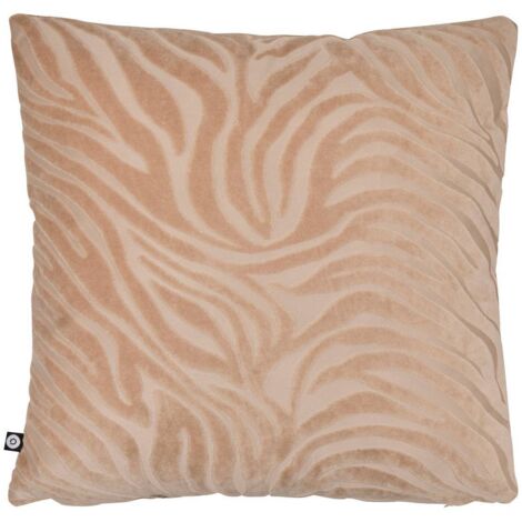 Cojín de lino beige Tigris 40x40cm - Atmosphera créateur d'intérieur