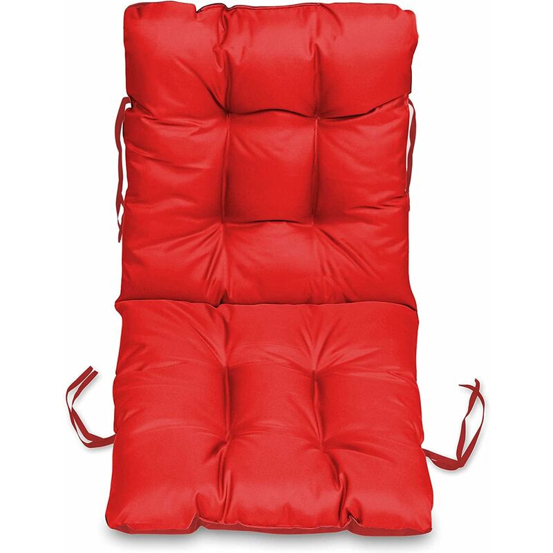 

Bravo Home - Cojín de silla con respaldo 45x45 cm, cojín de asiento, cojín de silla con respaldo bajo, cojín de silla de jardín para silla, sillón o