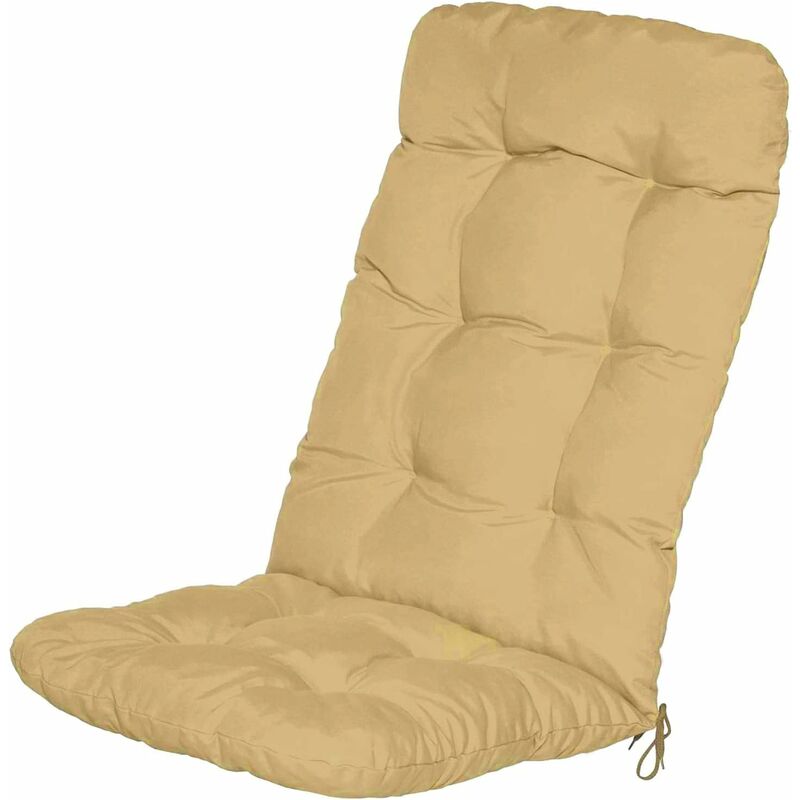 

Bravo Home - Cojín de silla con respaldo 50x50 cm, cojín de asiento, cojín de silla con respaldo bajo, cojín de silla de jardín para silla, sillón o