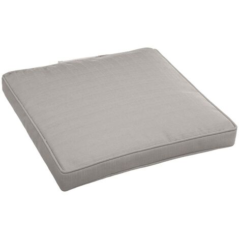 Cojín de silla con velcro Korai Topo - 40 x 40 x 4 cm - Hespéride