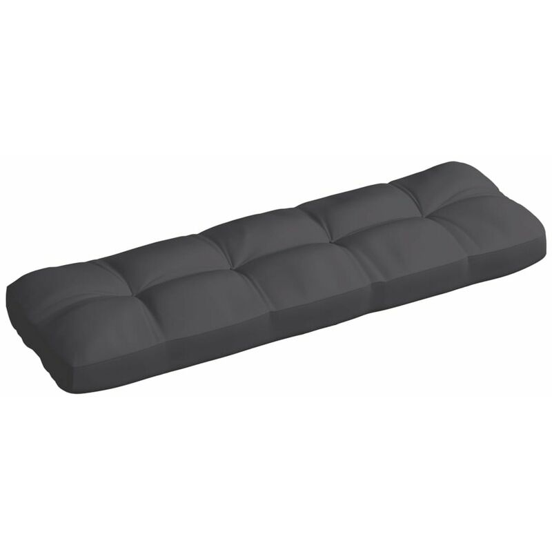 

Cojin de sofa de jardin tela antracita 120x40x12 cm
