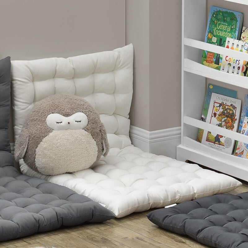 

Cojín de Suelo - 120 x 60 cm - para Uso en Interiores - Cojín de Asiento - Chillout - Zen - 100% poliéster - Lavable a 30° - Multiusos - Meditación