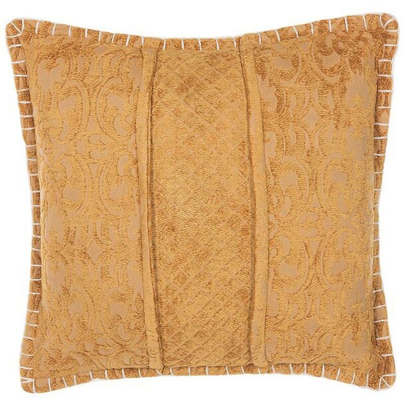 

Beliani - Cojín amarillo 45 x 45 cm KAVALAM