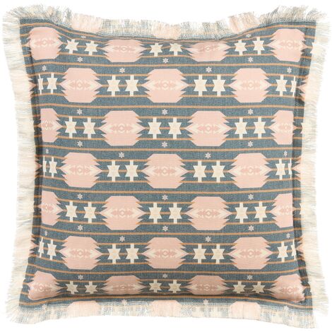 Cojín decorativo con estampado geométrico moderno 60 x 60 cm multicolor Dianthus