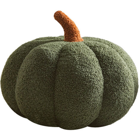 Cojín decorativo con forma de calabaza para el hogar, habitación infantil, fotografía, Halloween, 20 cm, verde