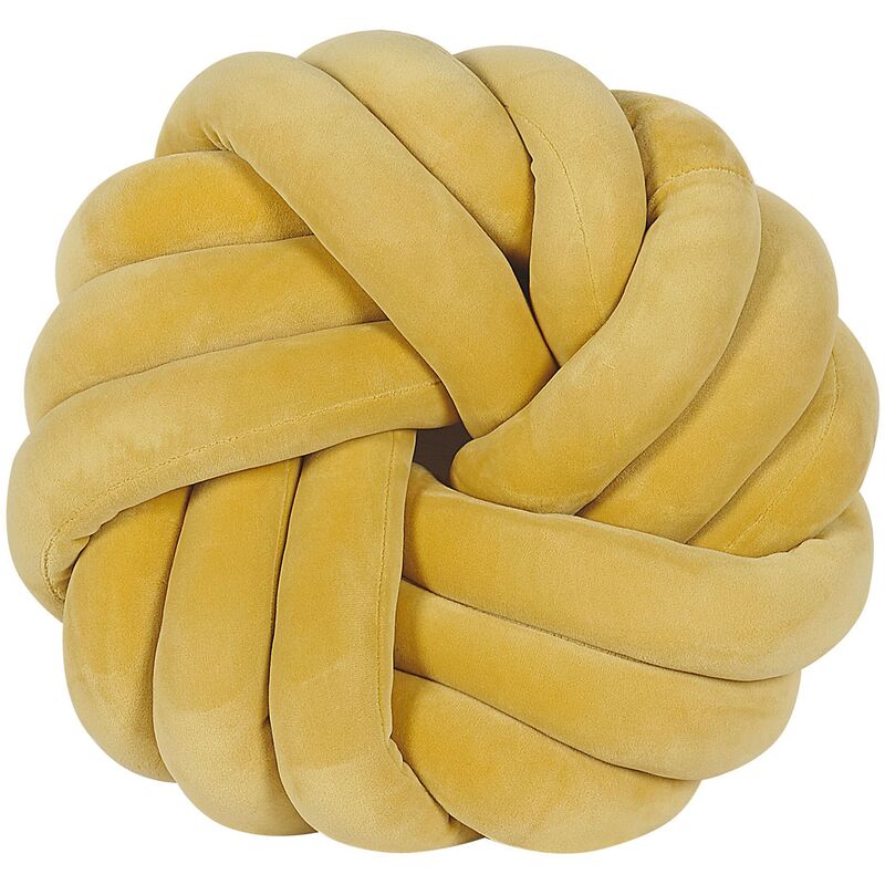 

Cojín amarillo 30 x 30 cm AKOLA