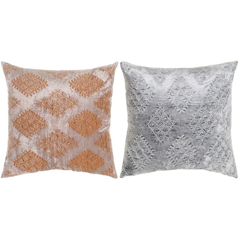 

Cojín DKD Home Decor Acrílico Viscosa Terciopelo (2 pcs) (60 x 15 x 60 cm)