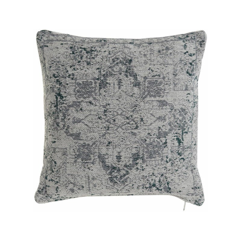 

Cojín DKD Home Decor Azul Blanco Negro Poliéster Algodón (45 x 12 x 45 cm)