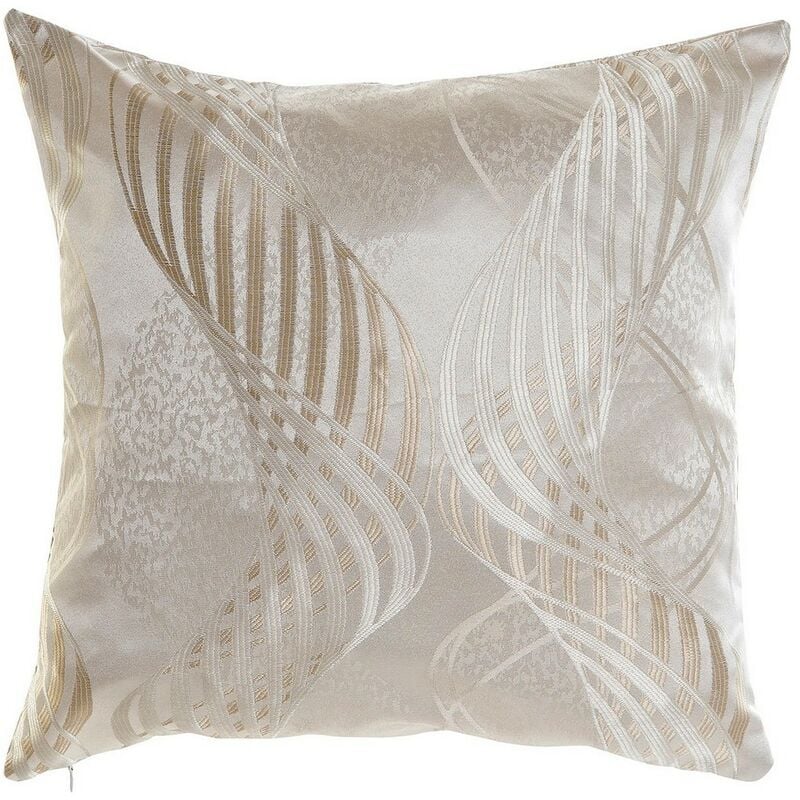 

Cojín DKD Home Decor Beige Poliéster (45 x 45 x 45 cm)