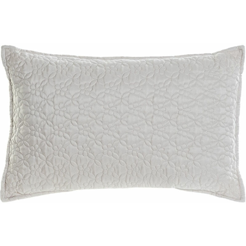 

Cojín DKD Home Decor Beige Poliéster Flor (60 x 10 x 40 cm)