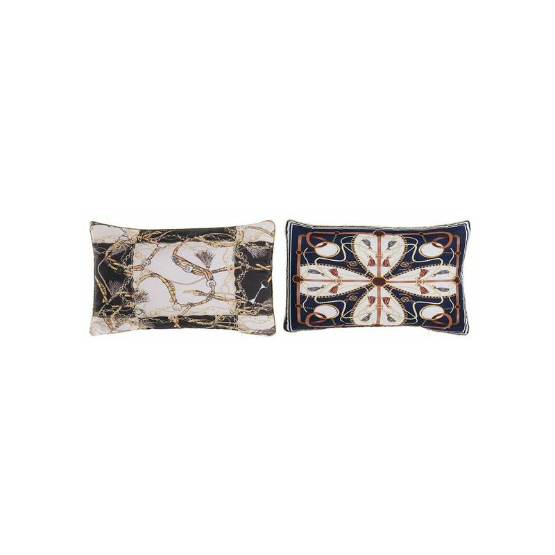 

Cojín DKD Home Decor Cadenas Poliéster (50 x 30 cm) (2 pcs)