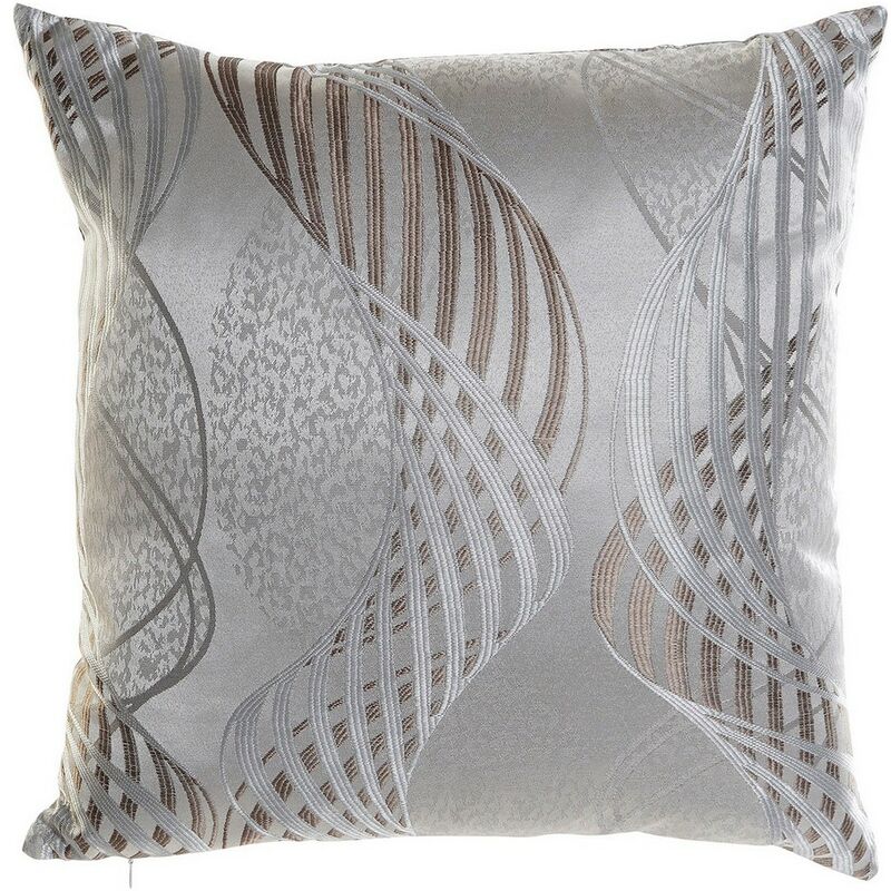 

Cojín DKD Home Decor Gris Poliéster (45 x 45 x 45 cm)