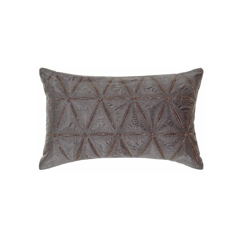 

Cojín DKD Home Decor Gris Rosa Terciopelo Poliéster (50 x 30 cm)