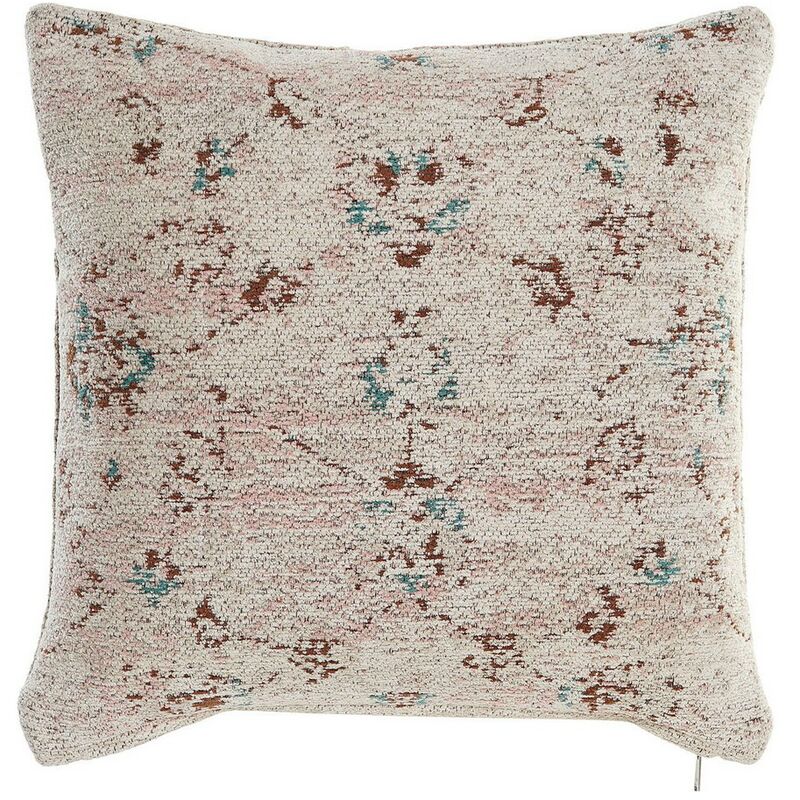 

Cojín DKD Home Decor Marrón Beige Algodón Poliéster (45 x 12 x 45 cm)