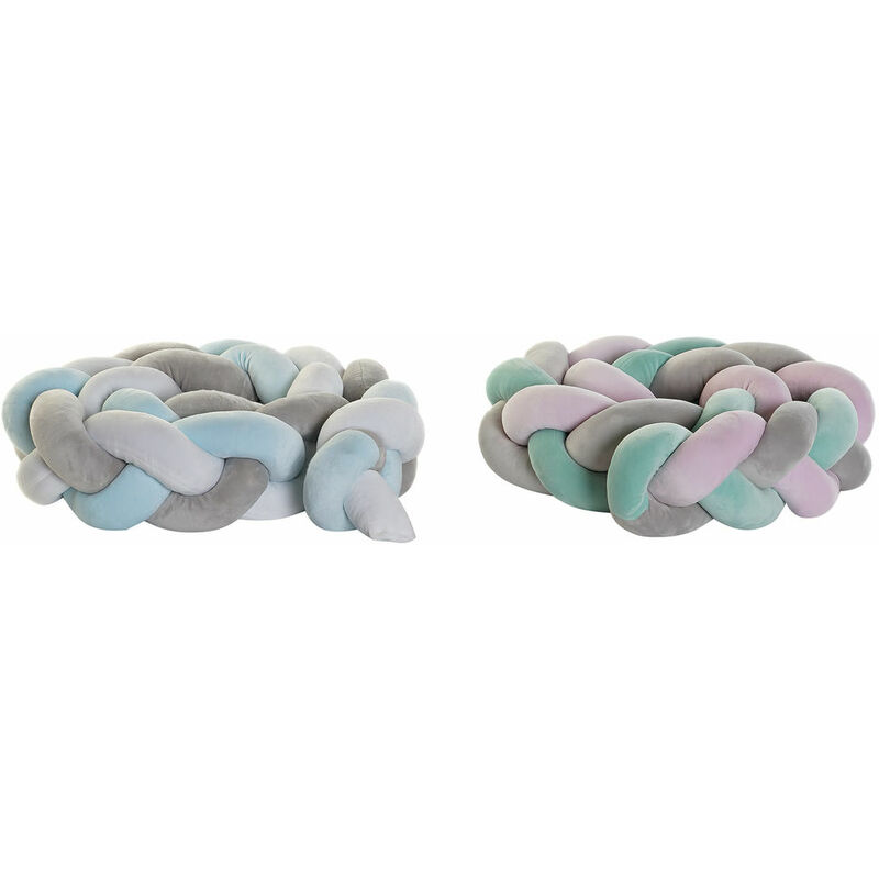 

Cojín DKD Home Decor Multicolor Poliéster (2 pcs) (150 x 150 x 11 cm)